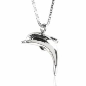 Reliquary Pendant - Plain Dolphin - Crematorium Montreal