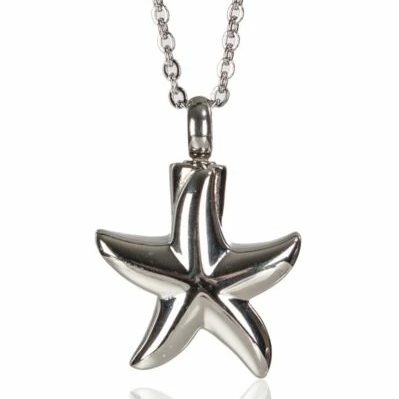 Reliquary Pendant - Plain Starfish