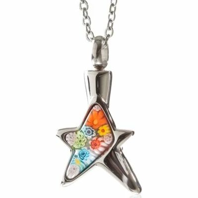 Reliquary Pendant - Starfish and shells - Crematorium Montreal