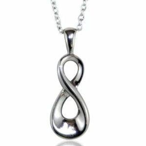 Reliquary Pendant - Plain Infinity - Crematorium Montreal