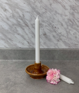 Reliquary in the shape of a light coffee candlestick