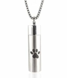Reliquary pendant – Case with paw print