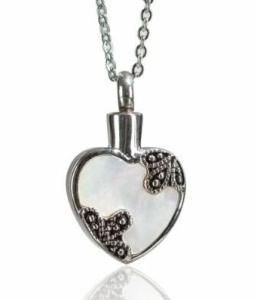 Reliquary Pendant – Engraved heart and symbols